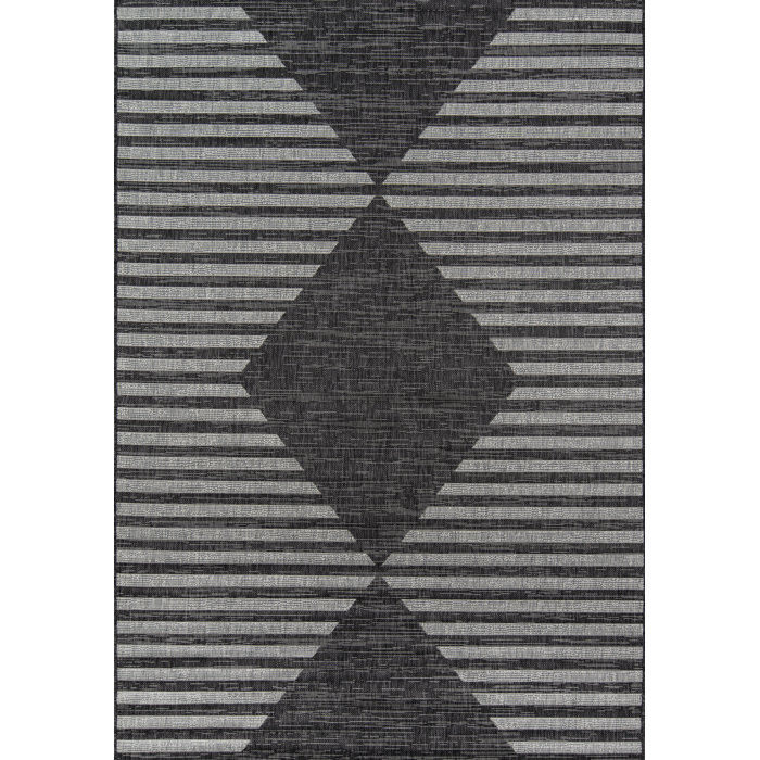 Novogratz Momeni Villa Monaco Geometric Charcoal Area Rug & Reviews